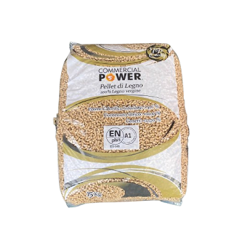 PELLETS 15KG COMMERCIAL POWER  EN PUS  