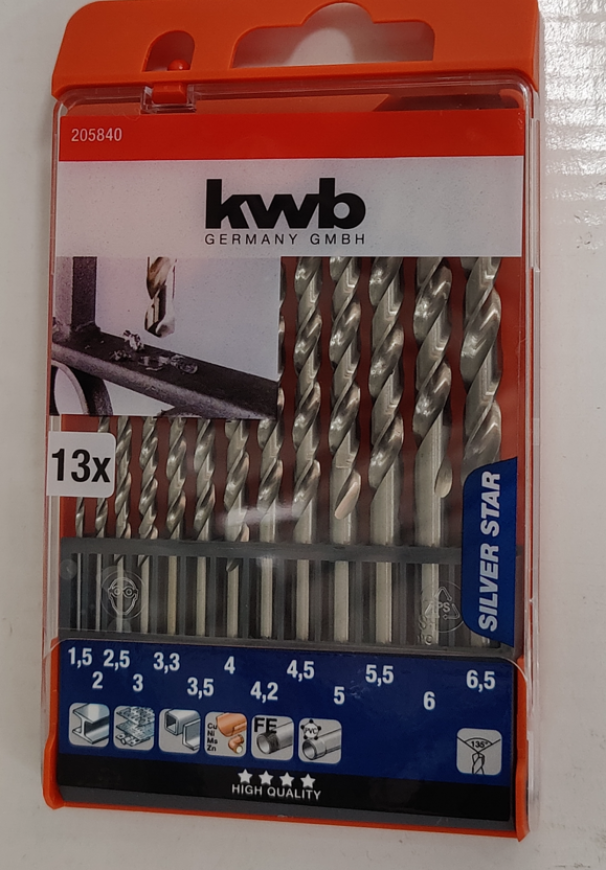 SET 13PZ PUNTE PER METALLO 49205840
