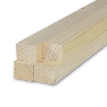 LISTELLO ABETE GREZZO 37X27MM 2MT