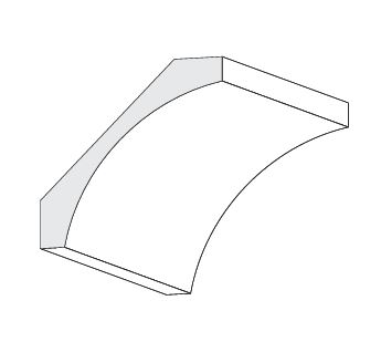 PROFILO AYOUS GREZZO 106X21X2400MM 9994