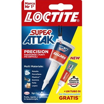 LOCTITE SUPER ATTAK PRECISION 5g + 2gGEL