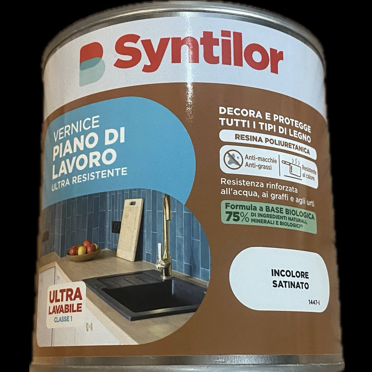 VERNICE PIANO LAVORO TRASP.SATINAT 500ML