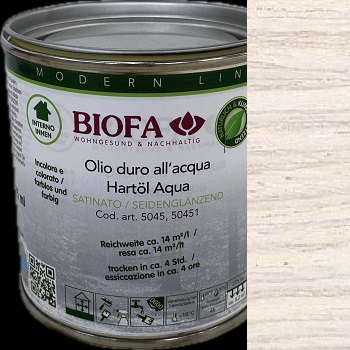 OLIO DURO SATINAT BIANCO 375ML 5045   