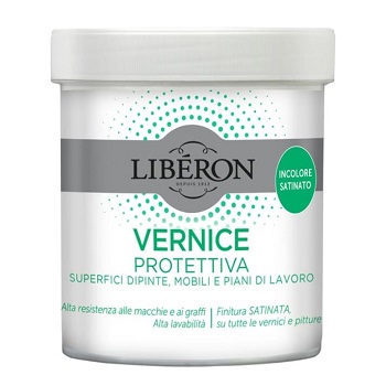 PITTURA LIBÉRON VERNICE PROTETTIVA 500ML INCOLORE SATINATA