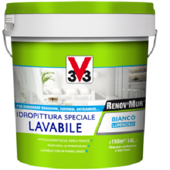 TRASPIRANTE LAVABILE BIANCA 14LT
