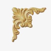 FREGIO LEGNO PRESSATO 98X98 MM