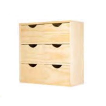 MINIBLOC PINO 6 CASSETTI H32XL32XP14CM