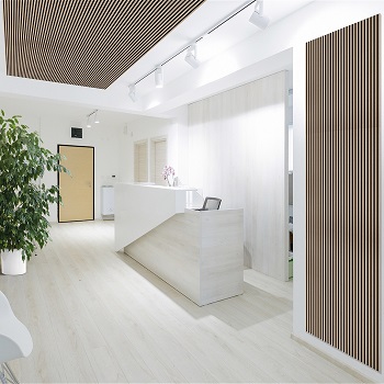 RIVESTIMENTO DECO MDF ROVERE NATURALE 9,5X2670X180 5PZ MQ 2,40