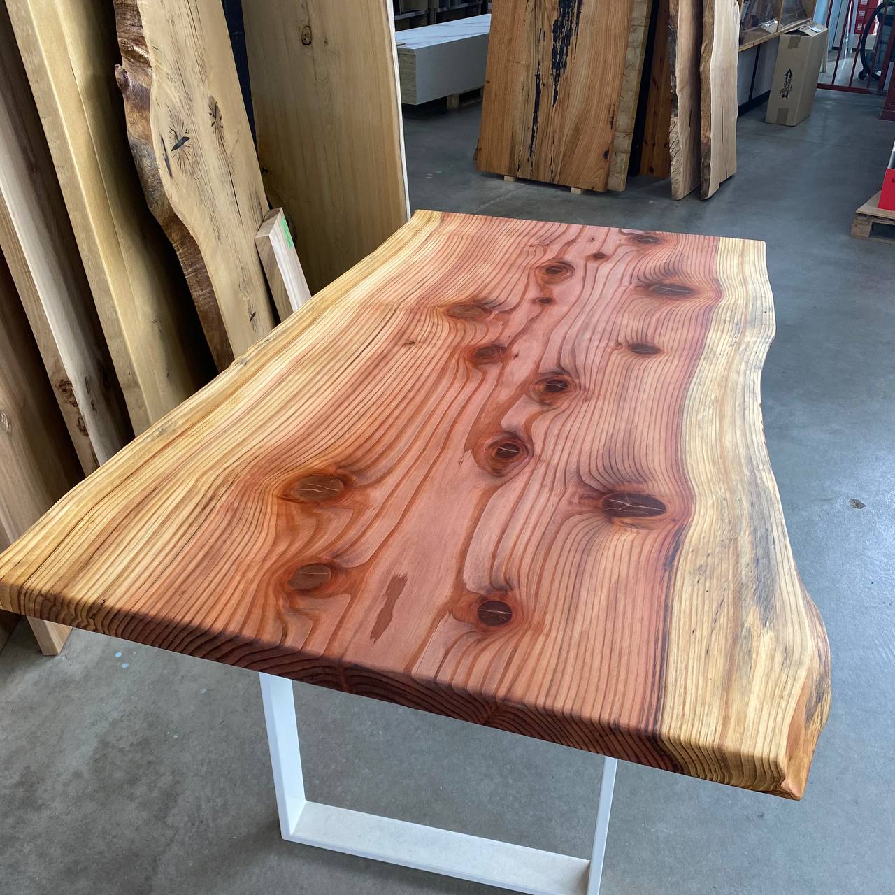 TAVOLA SEQUOIA OLIATA 1675X980X50MM