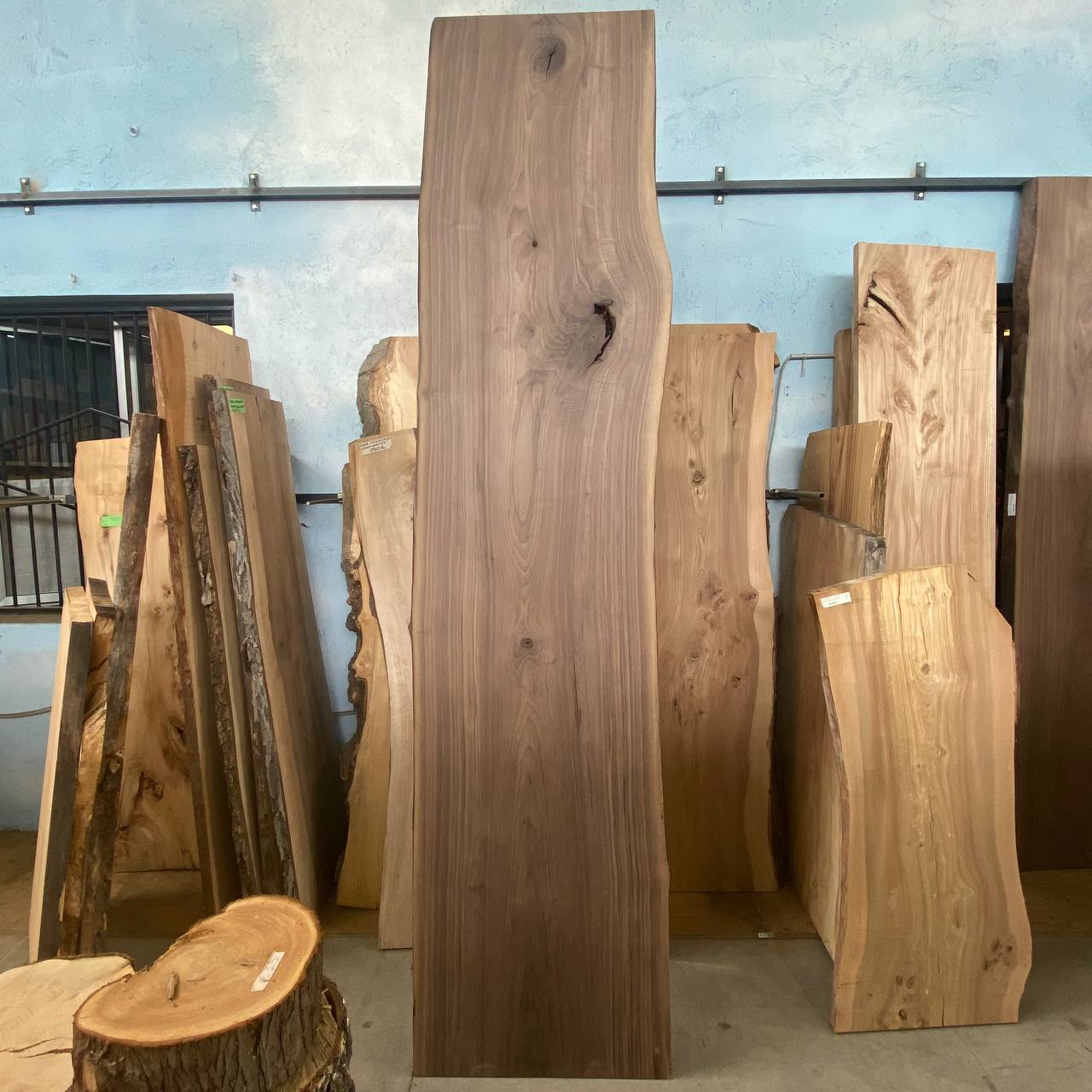 TAVOLA NOCE CANALETTO 2950X700X45MM
