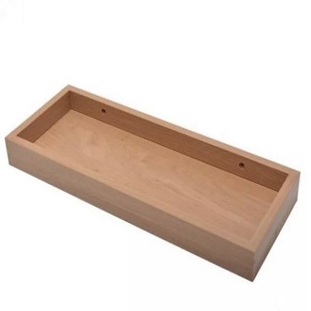 MENSOLA CONTENITORE QUERCIA 40X400X150MM
