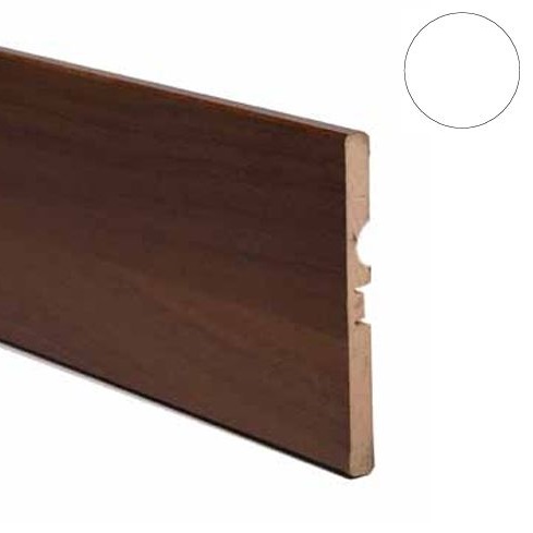 BATTISEDIA MDF BIANCO 10X120MM 2,4MT