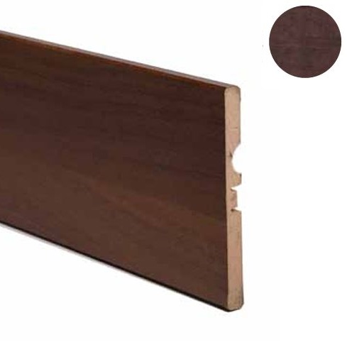 BATTISEDIA MDF NOCE SCURO 10X120MM 2,4MT