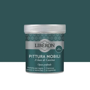 SMALTO CASEINA BLU PETROLIO 500ML