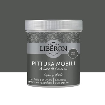 SMALTO CASEINA GRIGIO CENERE 500ML