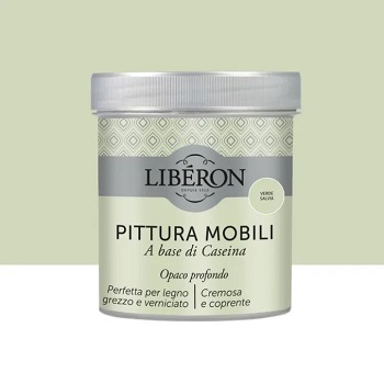 SMALTO CASEINA VERDE SALVIA 500ML